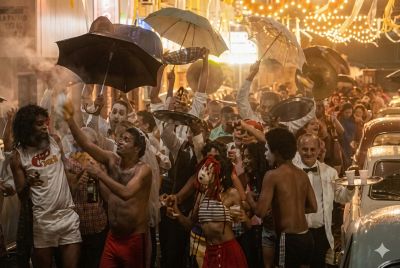 carnaval no filme "O agente secreto"