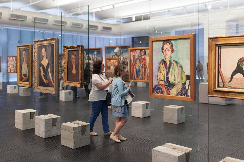 Galeria de arte em SP