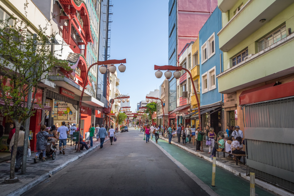 Bairro Liberdade em SP